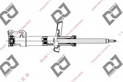 DJ PARTS ds1390gs -  Амортизатор